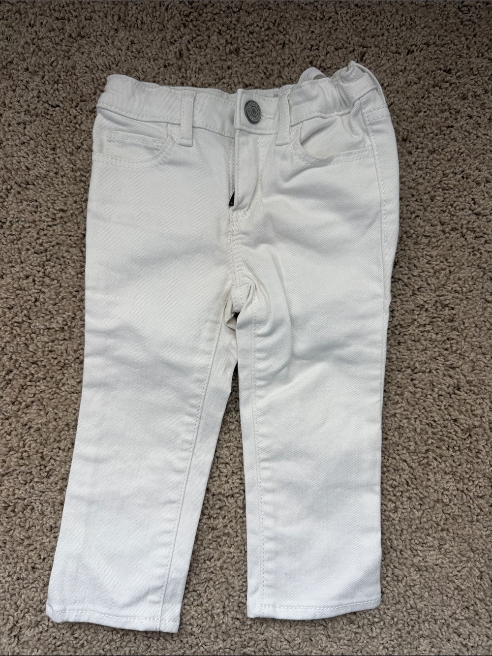 GAP Kids White Pull-On Jegging Pants